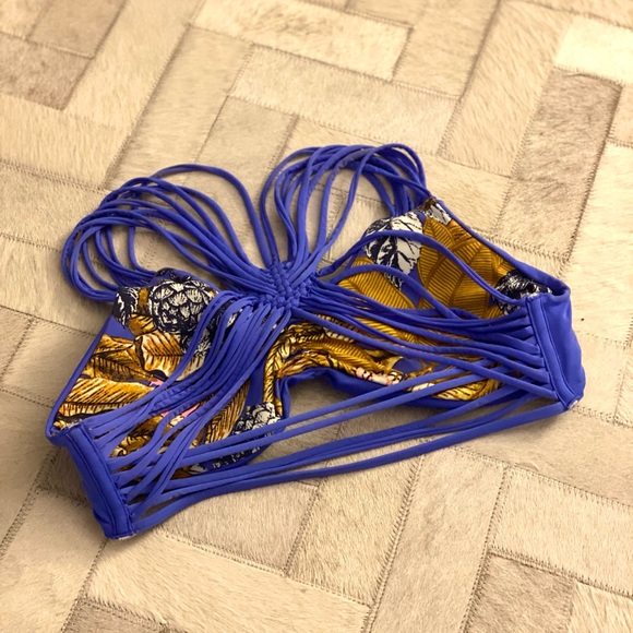 Maaji Mediterranean Blue Deck Reversible Bikini - Picture 9 of 13